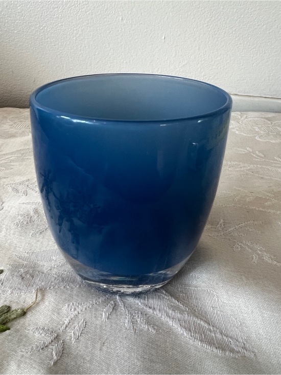 Glassybaby Other - Glassybaby “ Forever Young” Votive Candle Holder PreTriskelion With Bottom Label